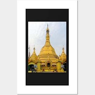 Sule Pagoda2. Rangoon Posters and Art